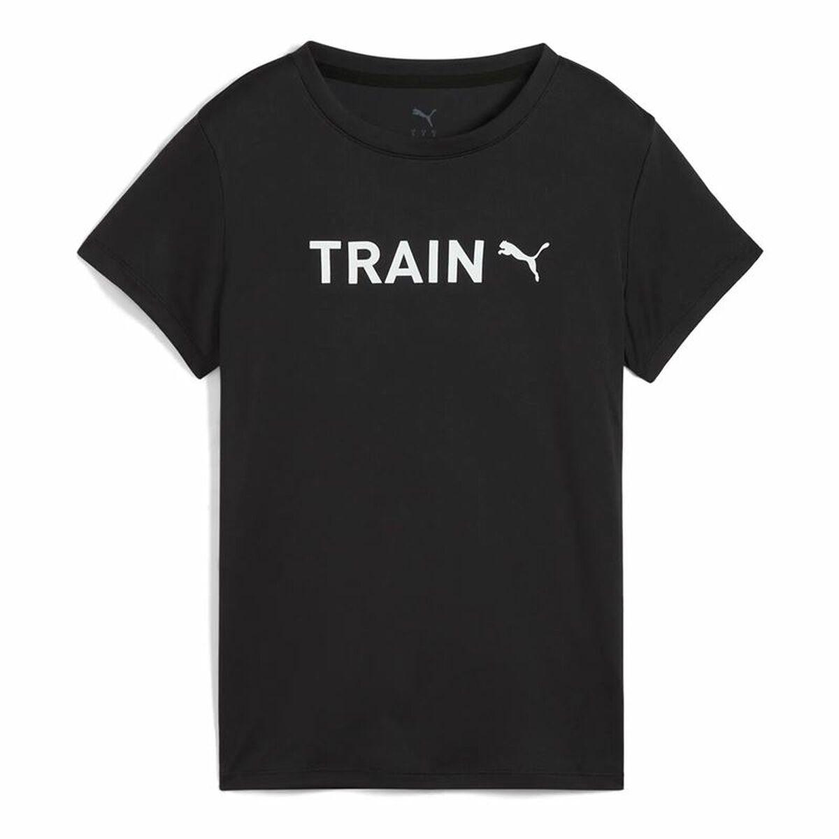 Puma Graphics kortærmet T-shirt til kvinder - Sort (M)