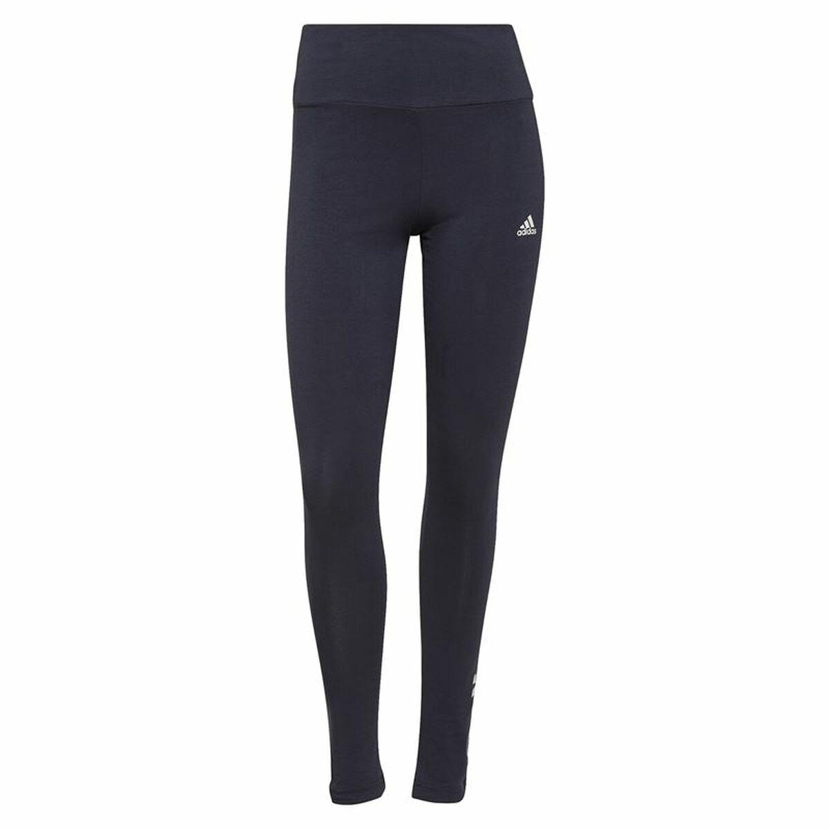 Træningstights til damer Adidas - mørkeblå (str. S)