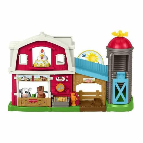 Fisher-Price Little People bondegård - actionfigurer med lydeffekter