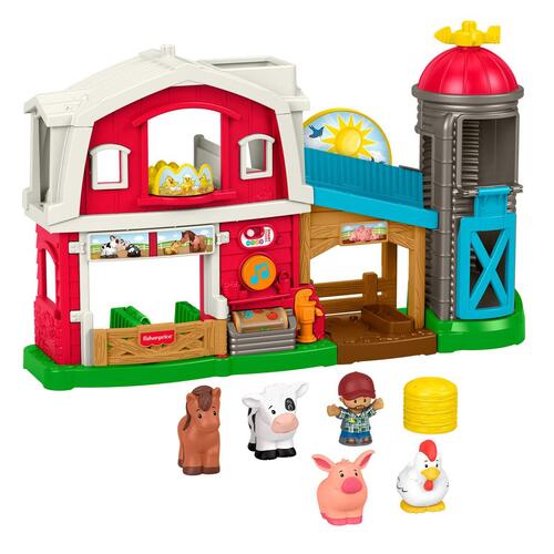Fisher-Price Little People bondegård - actionfigurer med lydeffekter