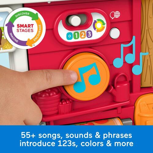 Fisher-Price Little People bondegård - actionfigurer med lydeffekter