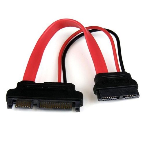 SATA-kabel StarTech SLSATAADAP6 - 6 Gbps, rød