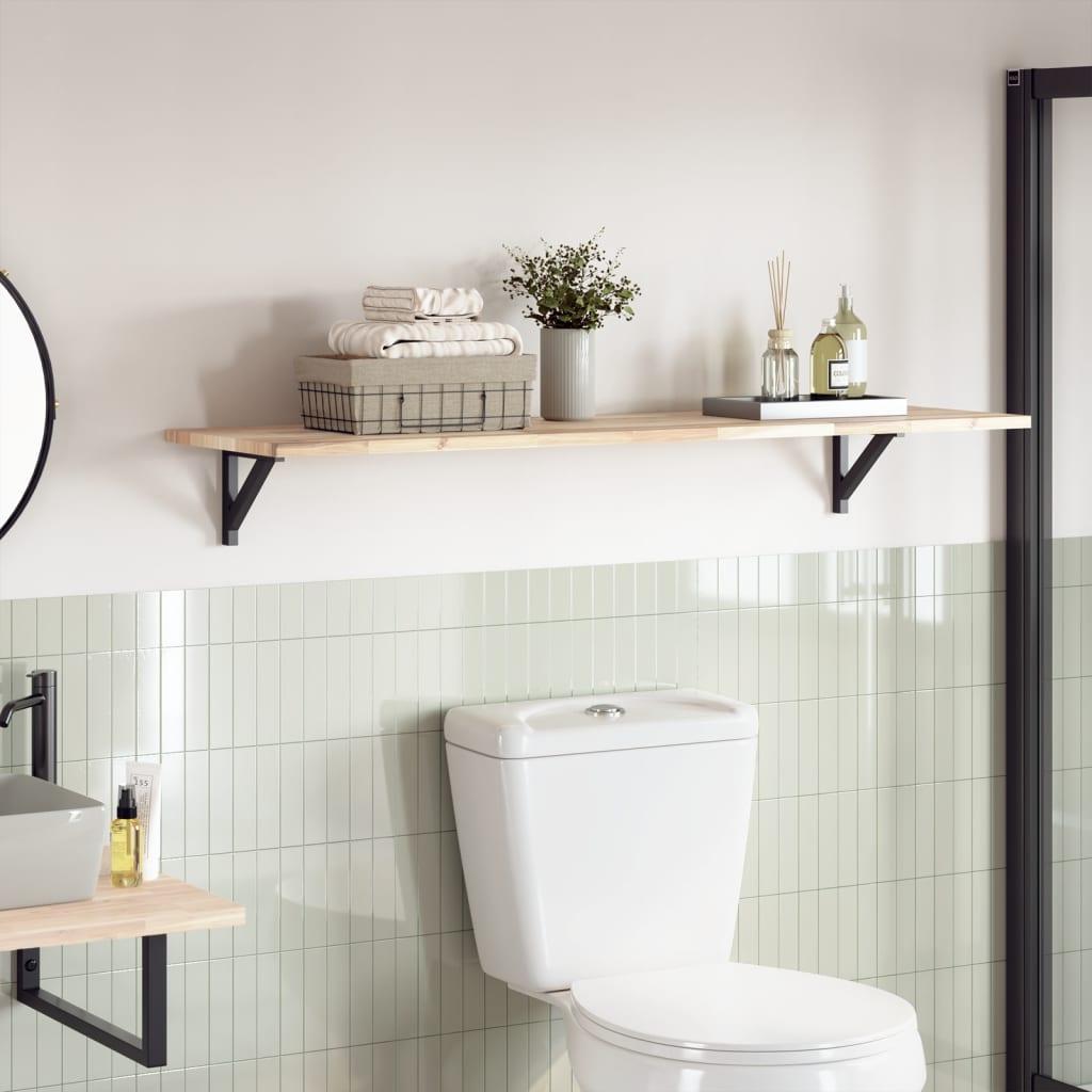 Bordplade 140x40x2 cm rektangulær massivt akacietræ