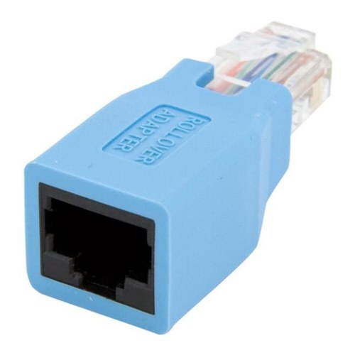 Netværksadapter RJ45 rollover - Startech, blå