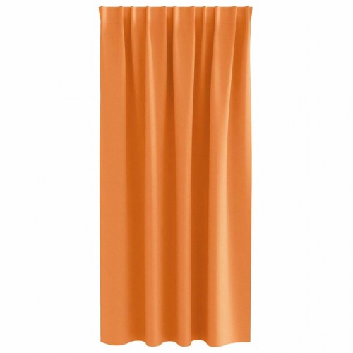 Mørklægningsgardiner med gardiner Orange Polyester