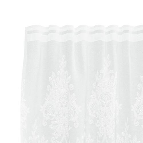 Gardiner med gardiner Hvid 400 x 220 cm Polyester