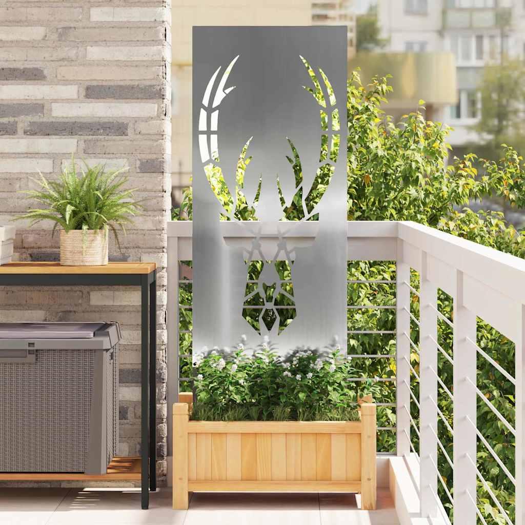 Have Dekorativ Panel Sølv 50 x 140 cm Galvaniseret stål