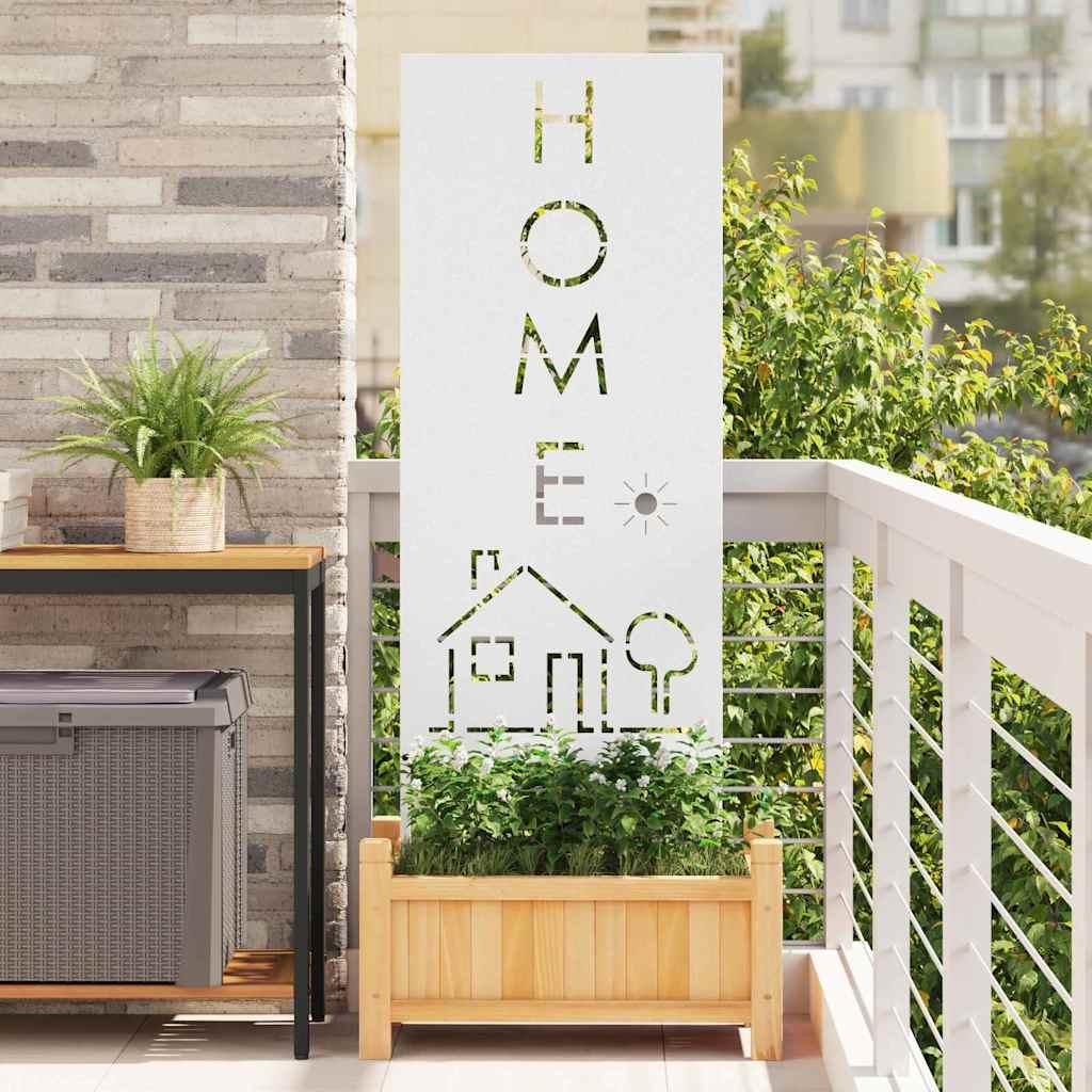 Have Dekorativ Panel Hvid 50 x 140 cm Koldvalset stål