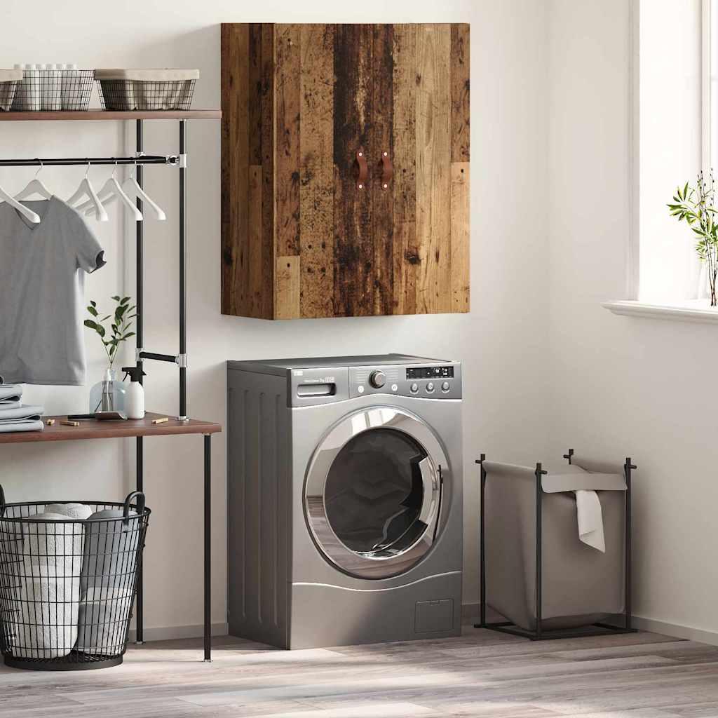 Vægskab Vægmonteret Brun 69.5 x 34 x 90 cm Konstrueret træ