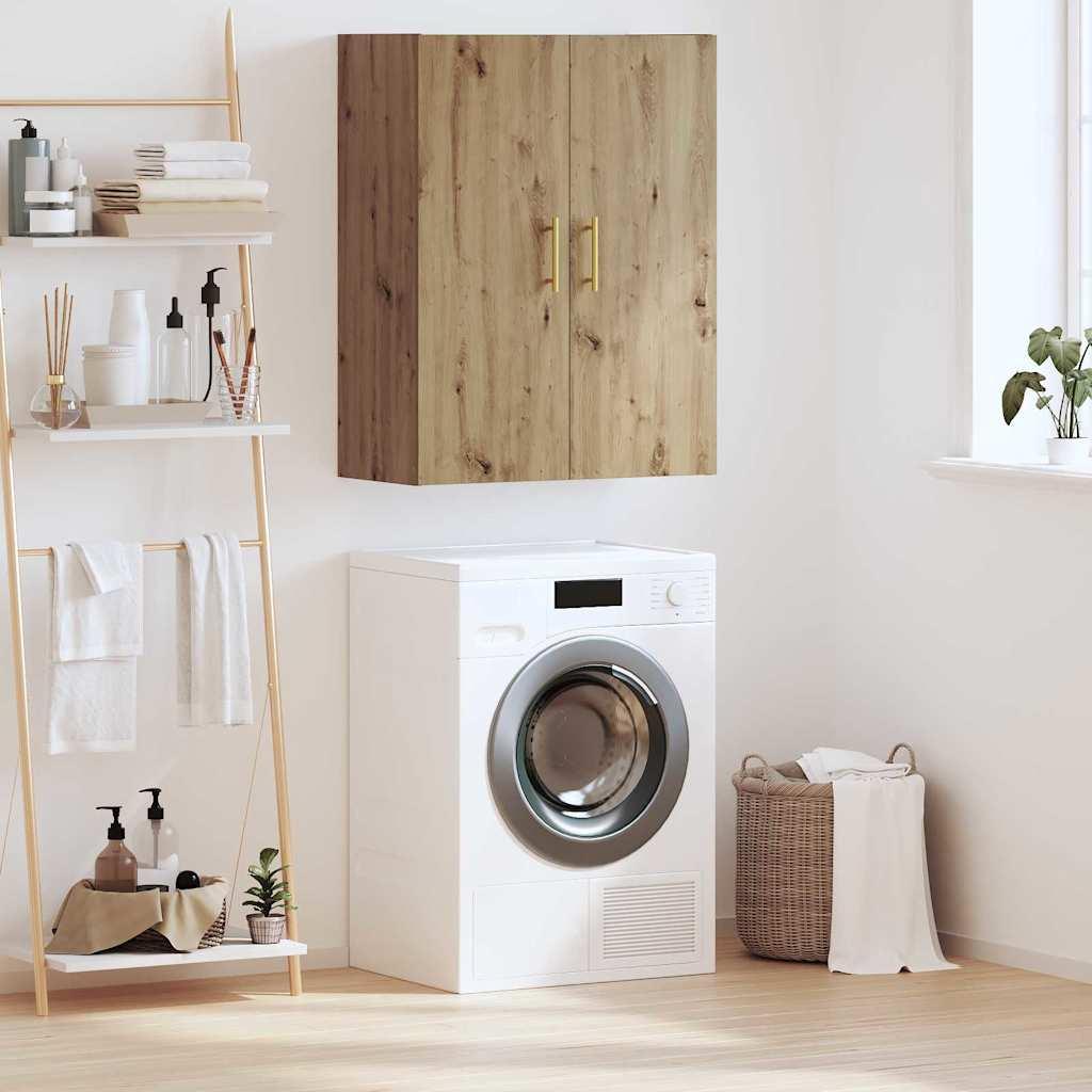 Vægskab Vægmonteret Brun 69.5 x 34 x 90 cm Konstrueret træ