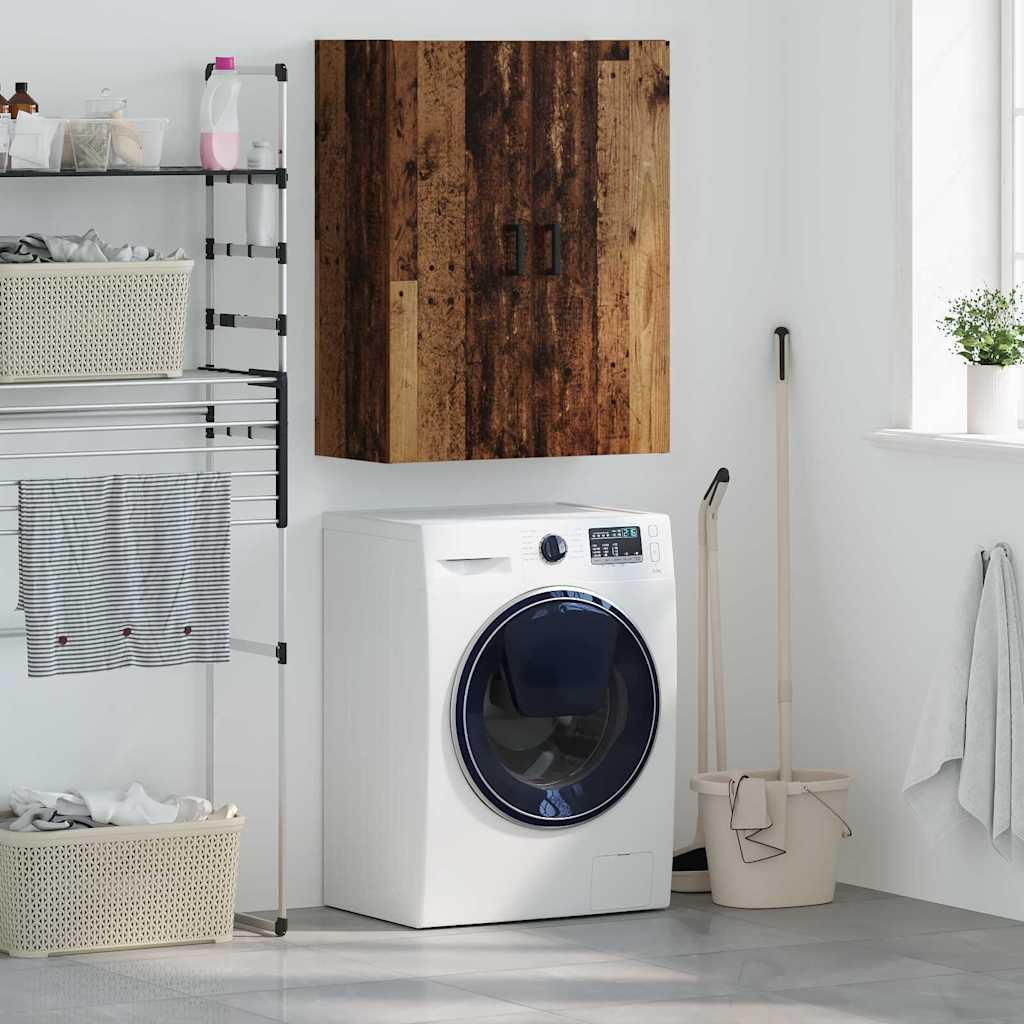 Vægskab Vægmonteret Brun 69.5 x 34 x 90 cm Konstrueret træ