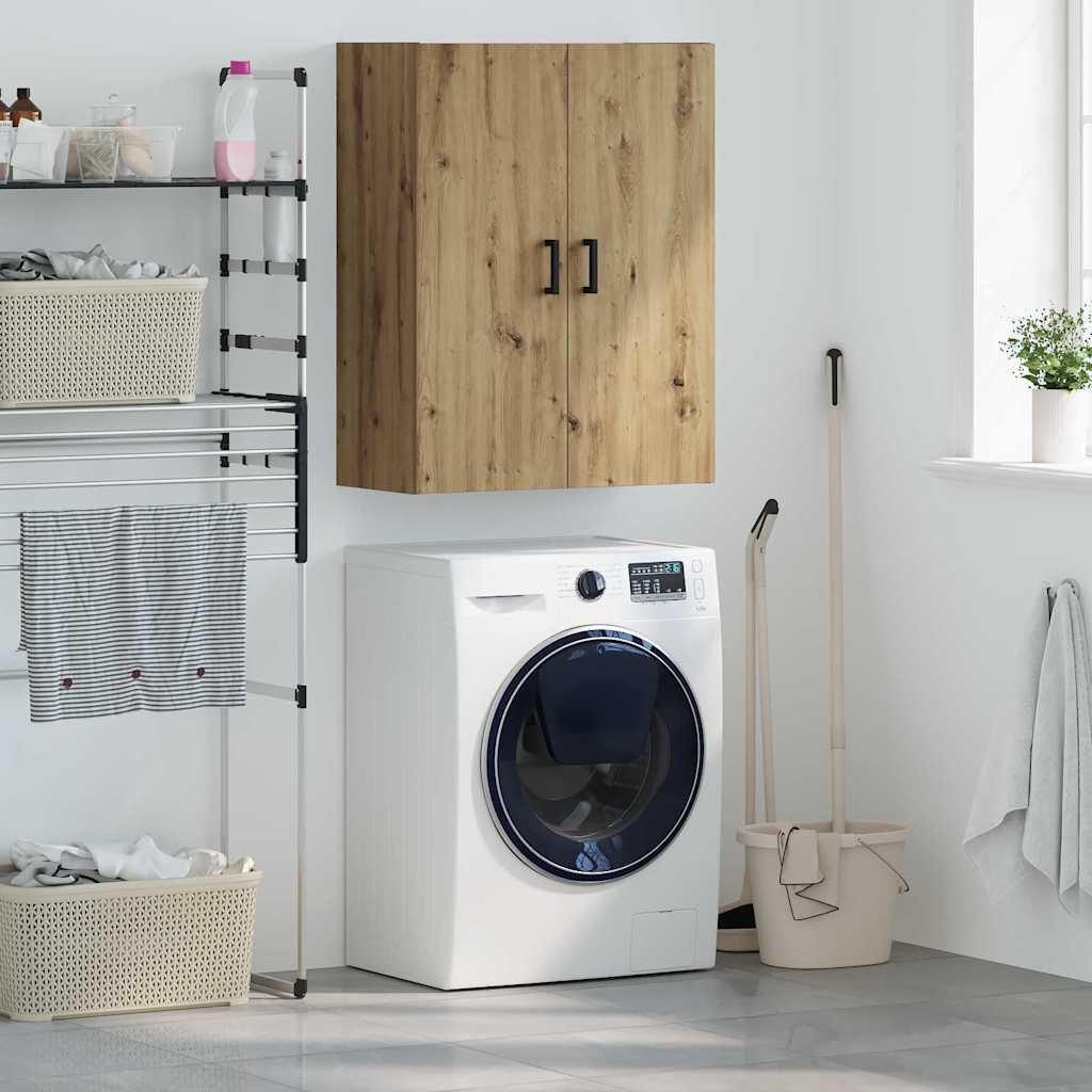 Vægskab Vægmonteret Brun 69.5 x 34 x 90 cm Konstrueret træ