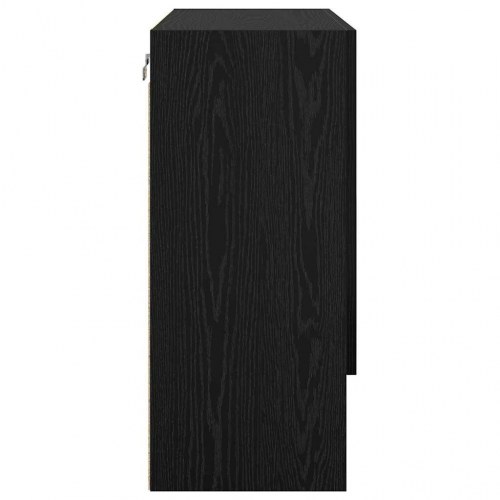 Vægskab i sort eg 60 x 31 x 70 cm