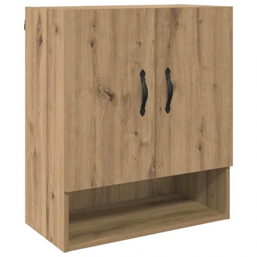Vægmonteret skab 60 x 31 x 70 cm - artisan egetræ