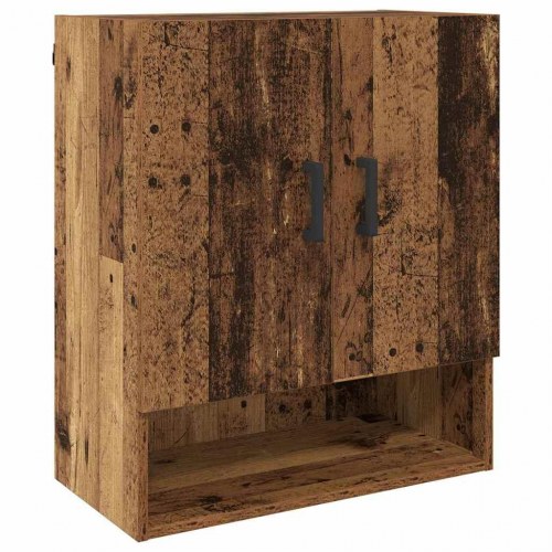 Vægskab i konstrueret træ 60 x 31 x 70 cm - gammelt træ