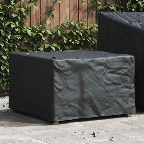 Udendørs møbelovertræk Sort 82 x 82 x 50 cm 600D stof