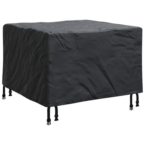 Udendørs møbelovertræk Sort 82 x 82 x 50 cm 600D stof