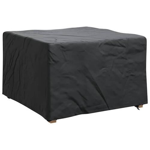 Udendørs møbelovertræk Sort 82 x 82 x 50 cm 600D stof