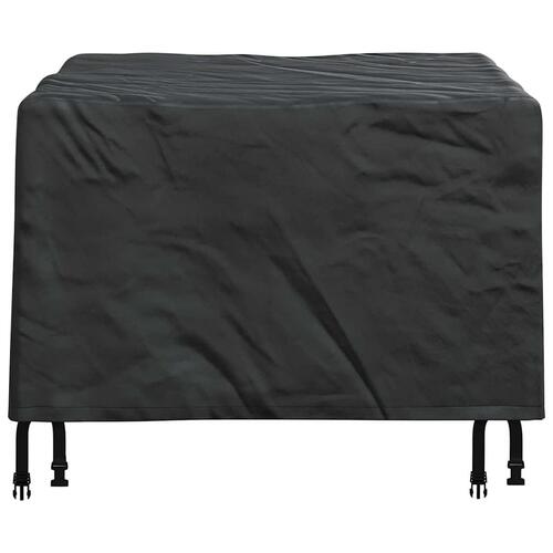 Udendørs møbelovertræk Sort 82 x 82 x 50 cm 600D stof