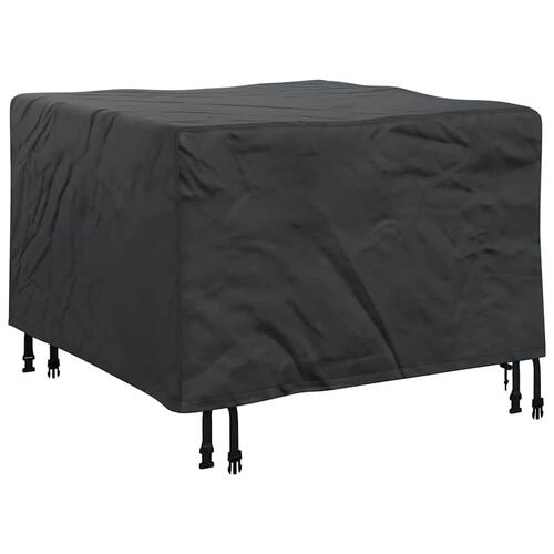 Udendørs møbelovertræk Sort 82 x 82 x 50 cm 600D stof