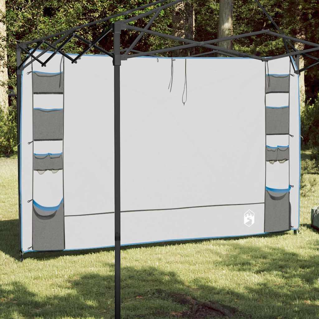 Hængende teltorganisator i oxford - grå/blå 320 × 182 cm billede
