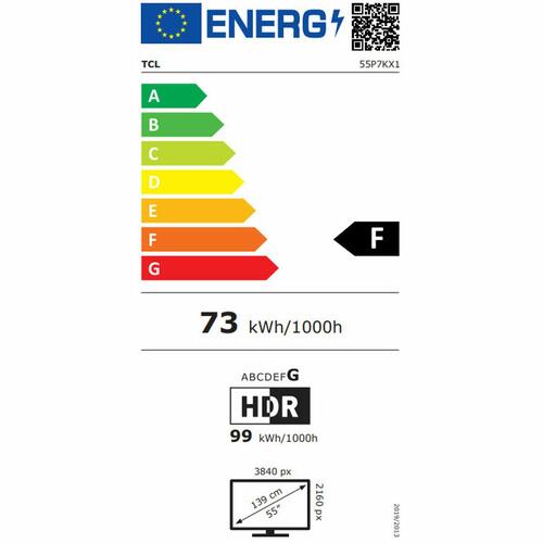 TCL 55P7K 55" QLED 4K Ultra HD Smart TV (Google TV)