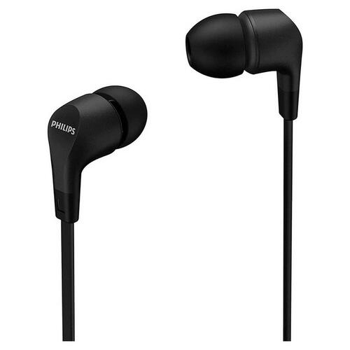 Philips in-ear høretelefoner med mikrofon - Sort (3,5 mm)