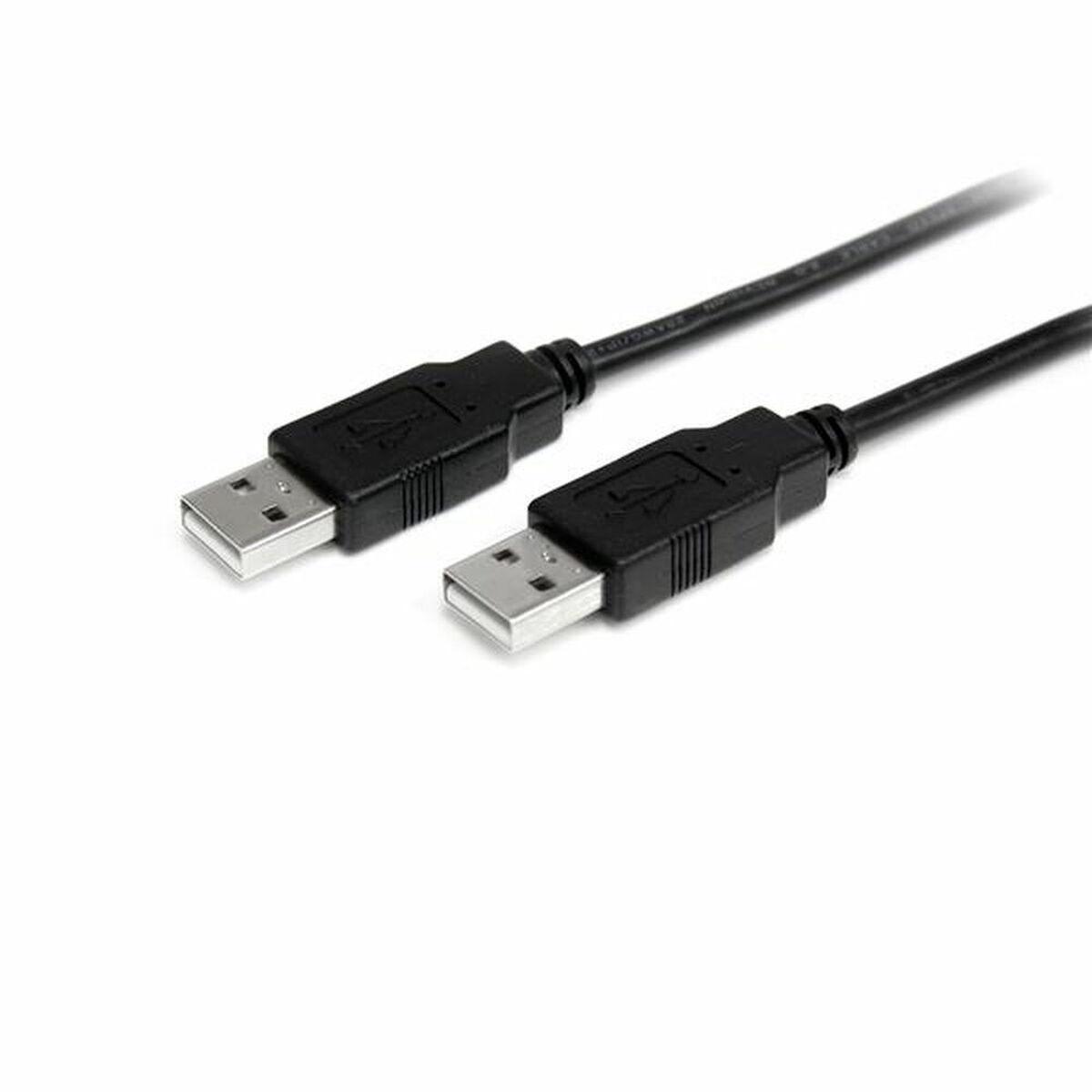 Startech USB-kabel USB-A til USB-A 2.0, 2 m - sort/grøn