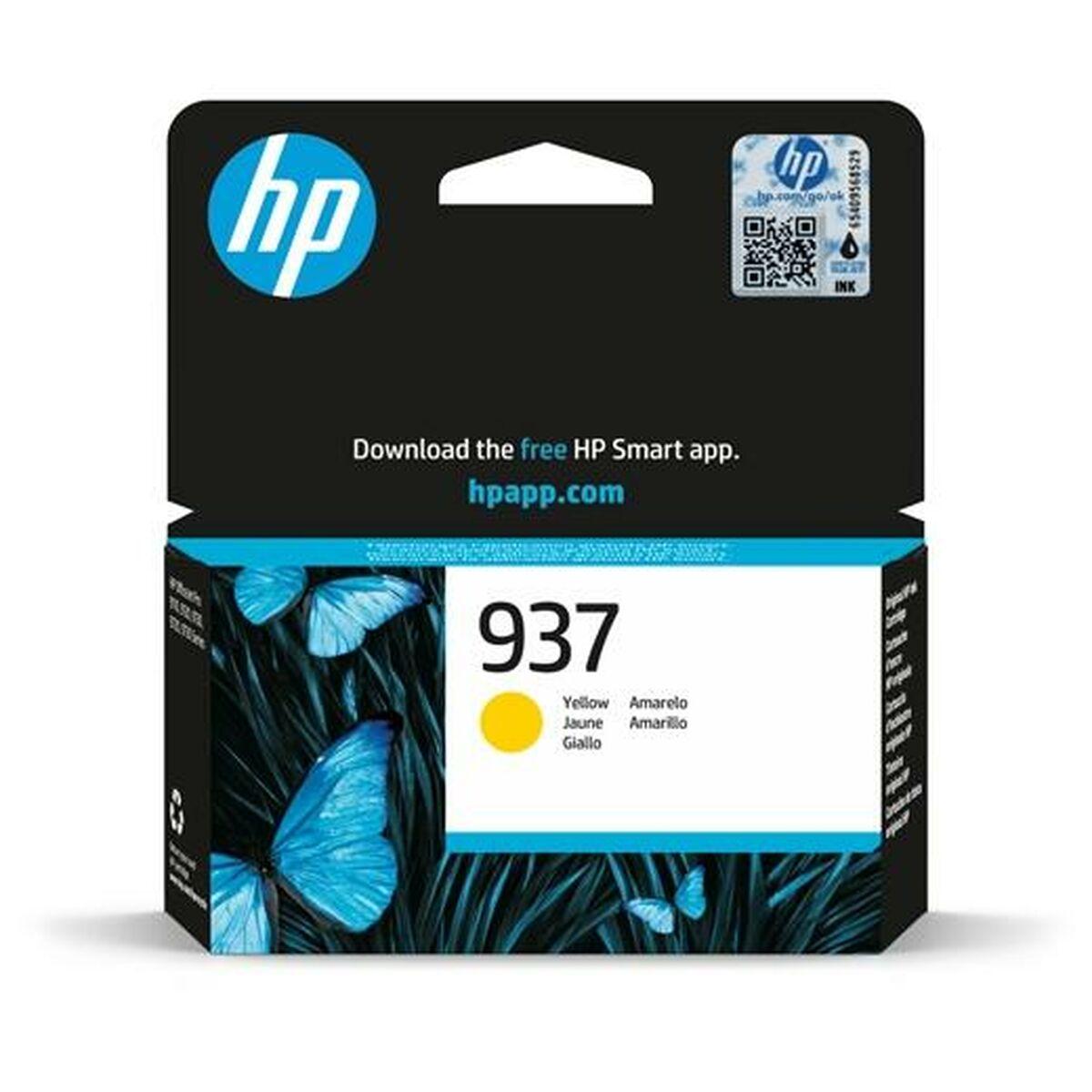 HP HP 937 Blækpatron gul 4S6W4NE Modsvarer: N/A