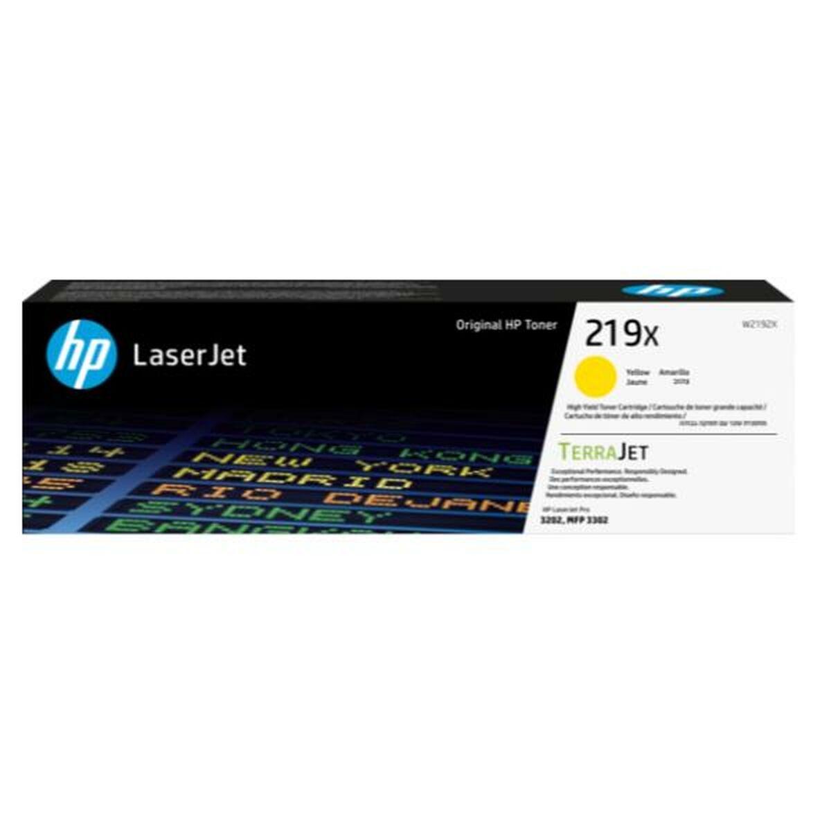 HP W2192X toner - Gul, original (2.500 sider) billede