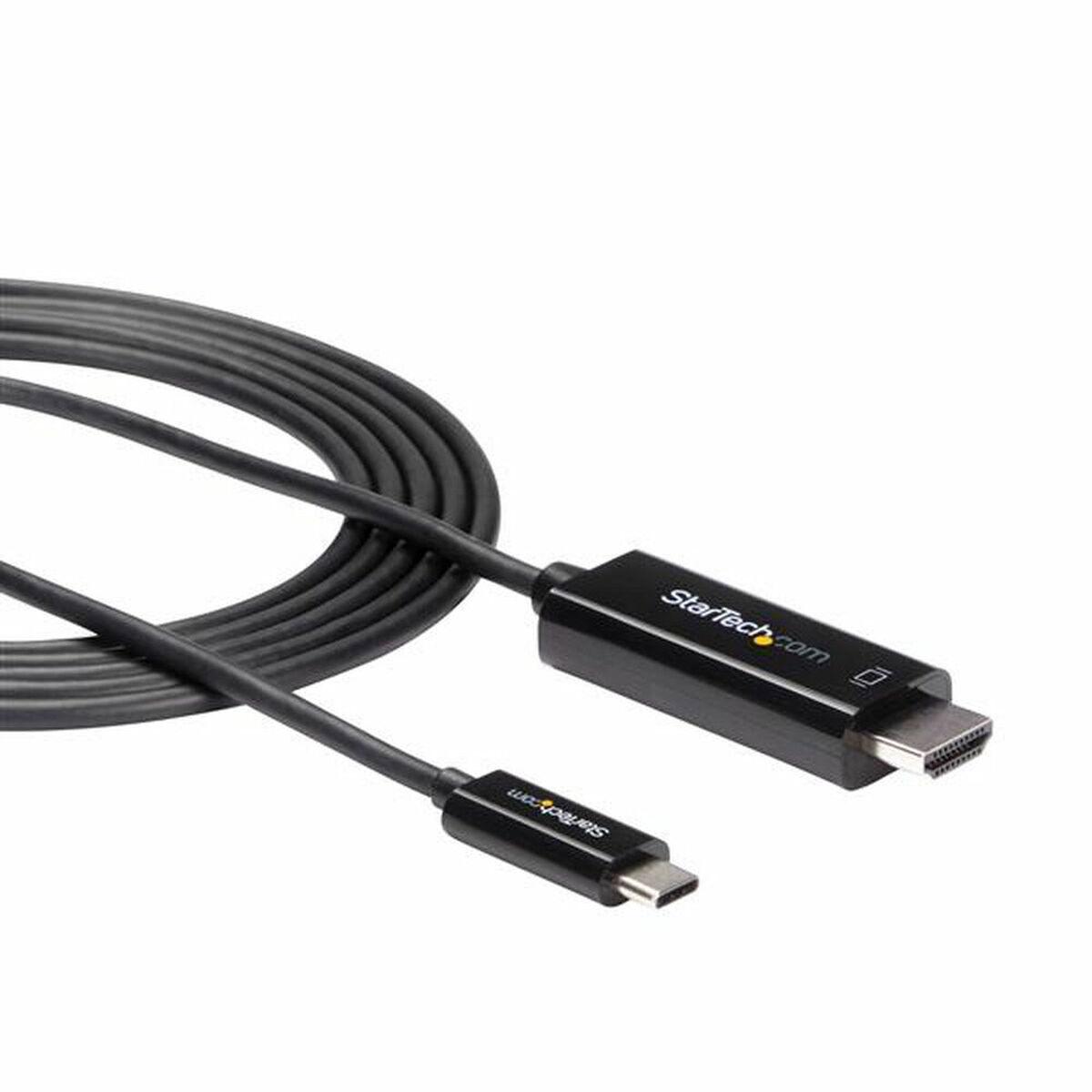 Startech USB-C til HDMI-kabel 2 m - 4K 60 Hz (sort)