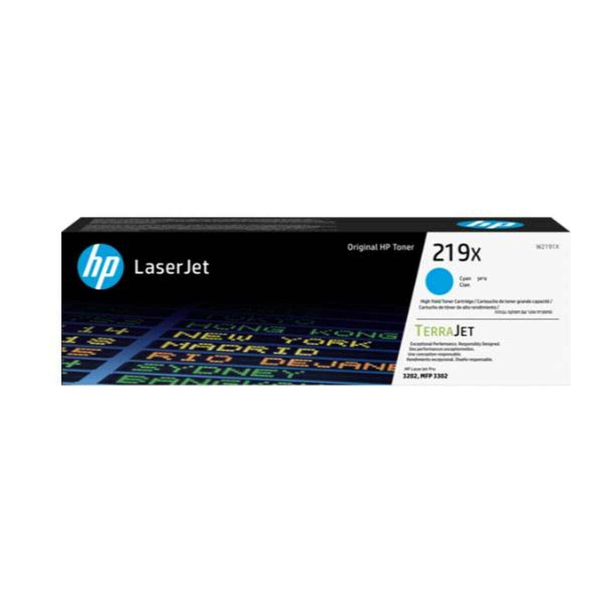 HP W2191X toner - Cyan, høj kapacitet (original) billede