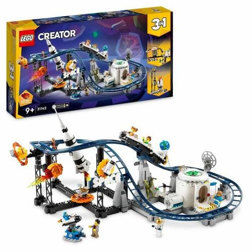 LEGO Creator 31142 Space Rollercoaster - 3-i-1 byggelegetøj, 874 dele