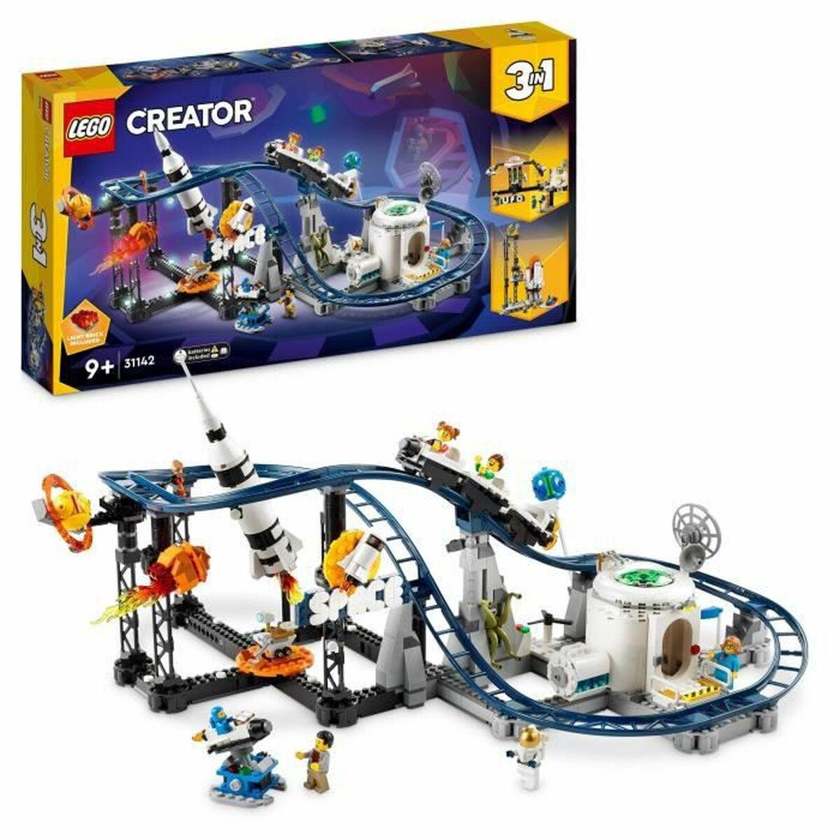 LEGO Creator 31142 Space Rollercoaster - 3-i-1 byggelegetøj, 874 dele