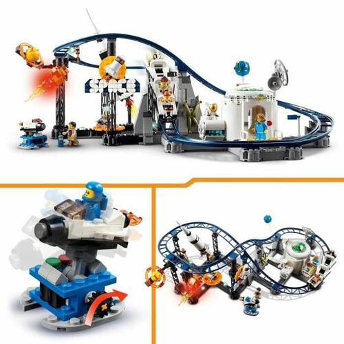 LEGO Creator 31142 Space Rollercoaster - 3-i-1 byggelegetøj, 874 dele