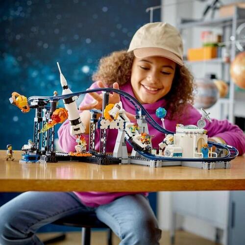 LEGO Creator 31142 Space Rollercoaster - 3-i-1 byggelegetøj, 874 dele