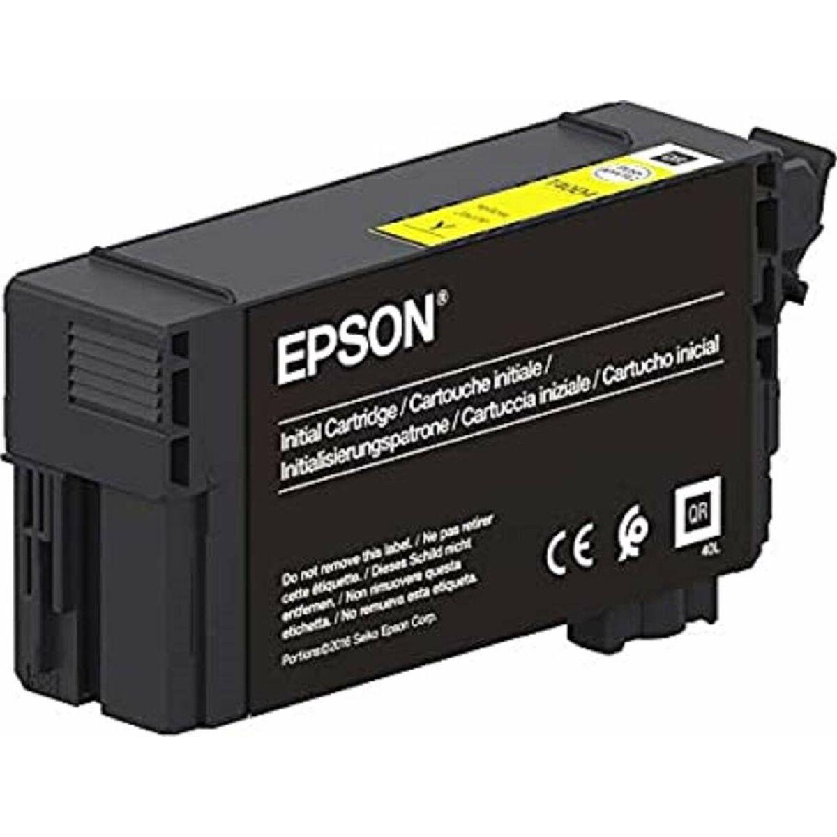 Epson C13T40C440 gul blækpatron - original inkjet billede