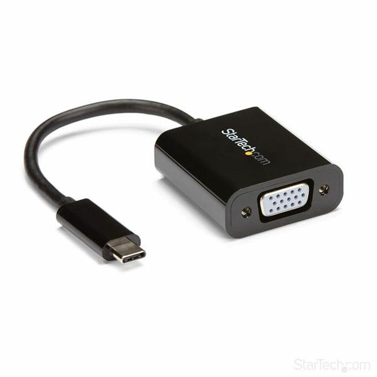 Startech USB-C til VGA-adapter CDP2VGA - Sort
