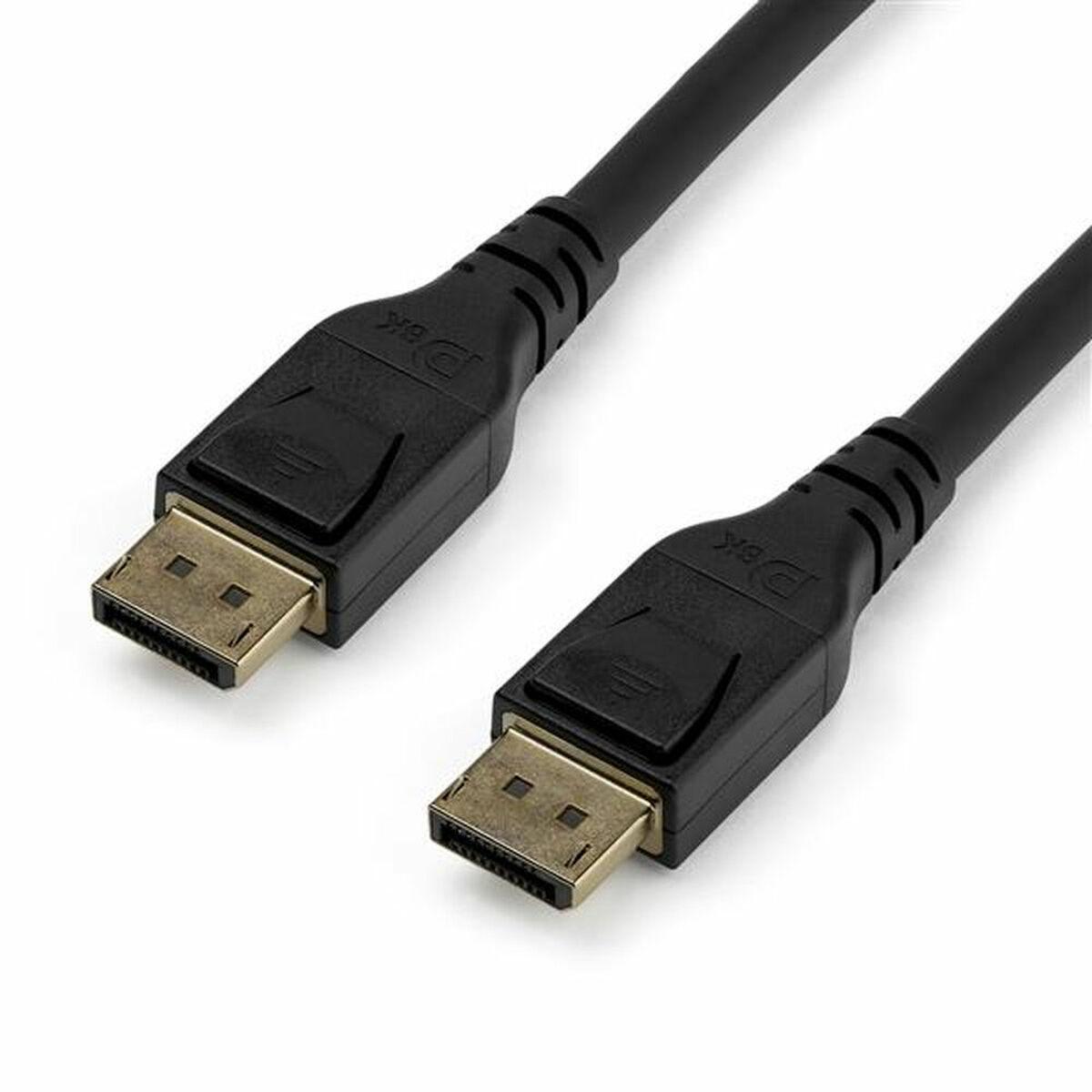 Startech DisplayPort-kabel 5 m - Sort - 4K Ultra HD