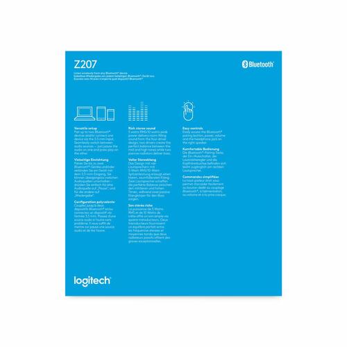 Logitech Z207 Bluetooth-højttalere 5 W - Hvid