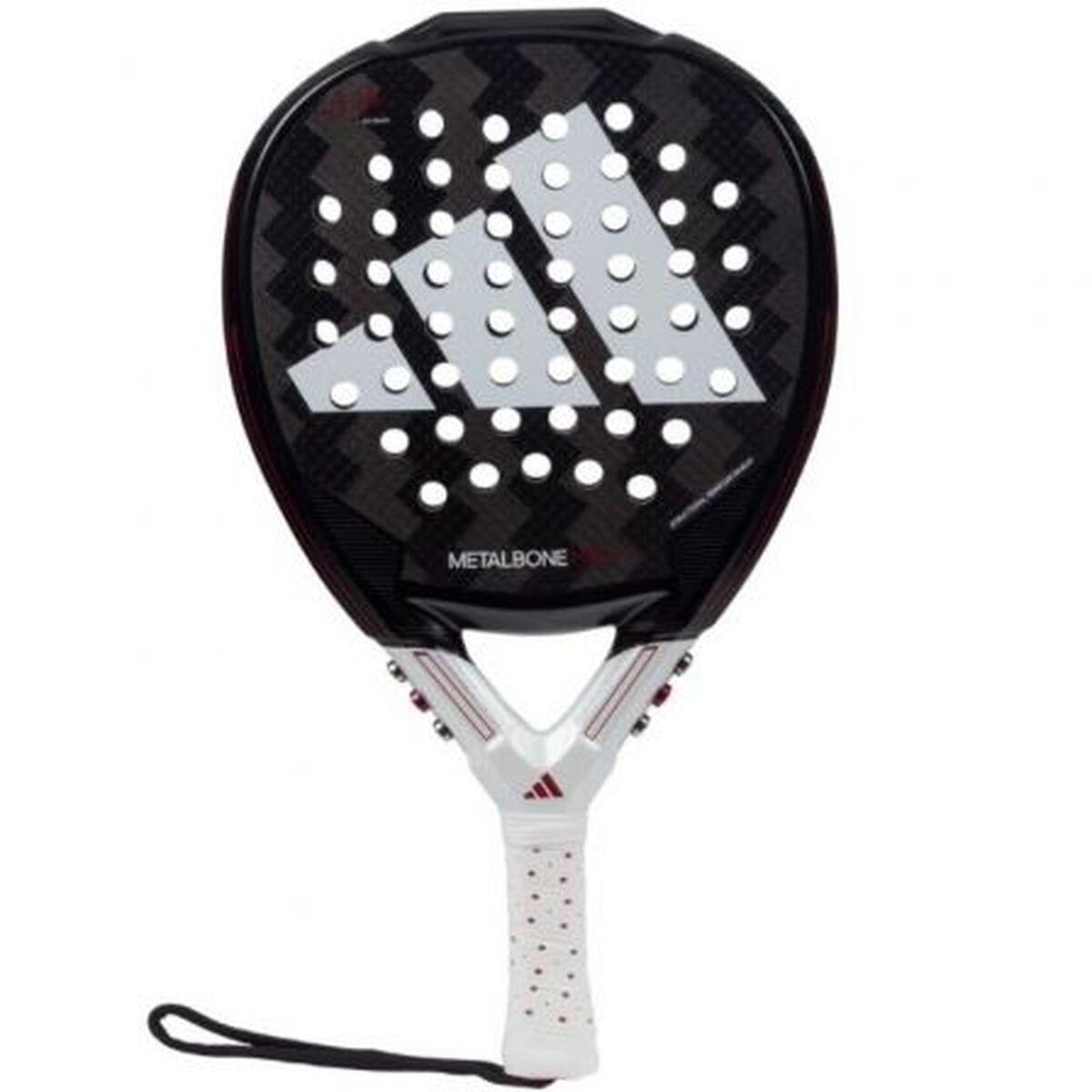 Adidas Metalbone HRD+ 2024 padel bat - sort/hvid, diamant, 38 mm