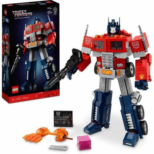 Lego Icons 10302 Optimus Prime Transformers byggesæt (1.508 dele)
