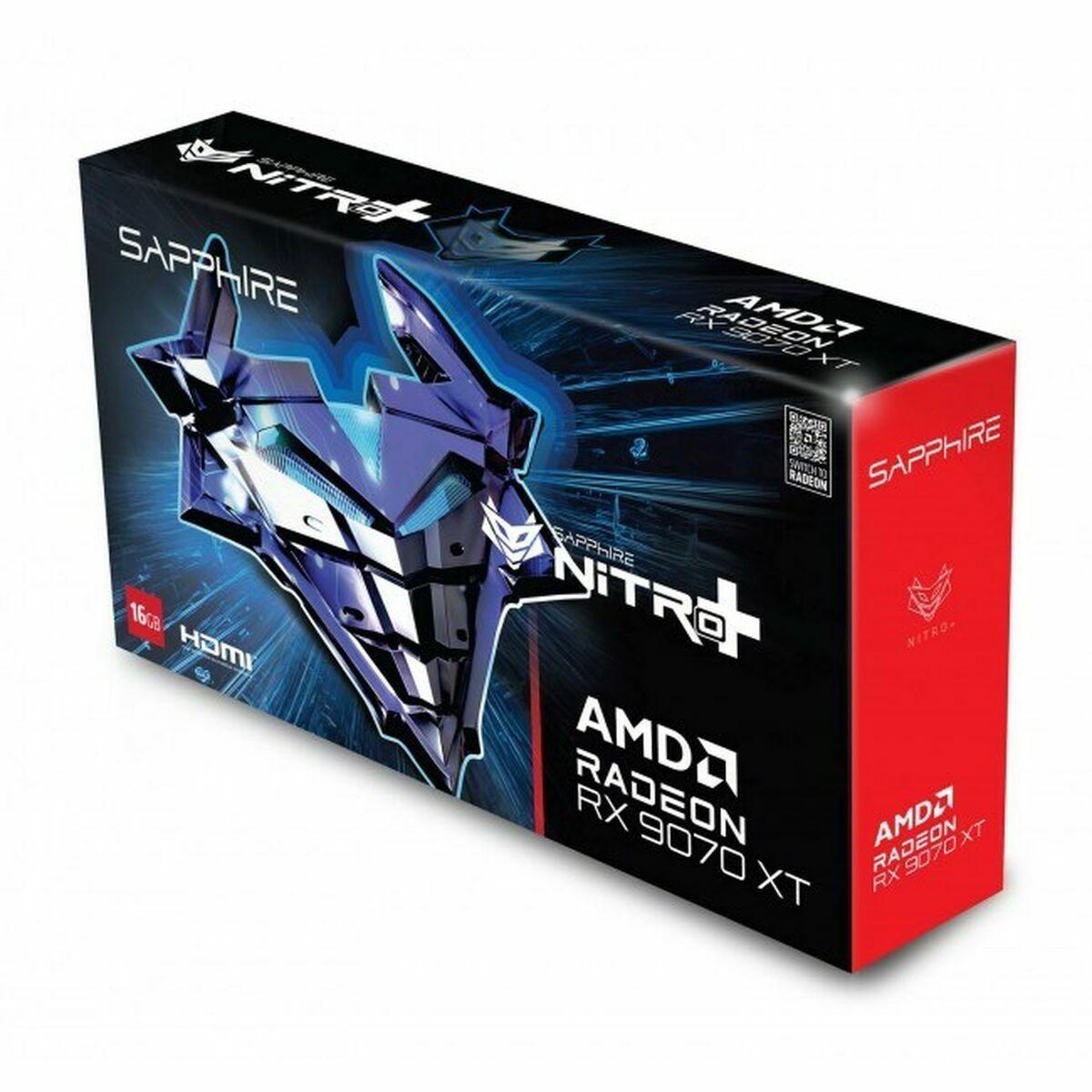 Sapphire Nitro+ Radeon RX 9070 XT 16 GB GDDR6 grafikkort billede