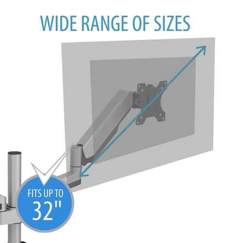 TV-holder V7 DM1DTA-1E 32" 8 kg