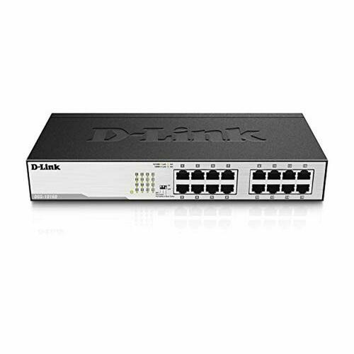 D-Link DGS-1016D/B gigabit switch - 16 porte