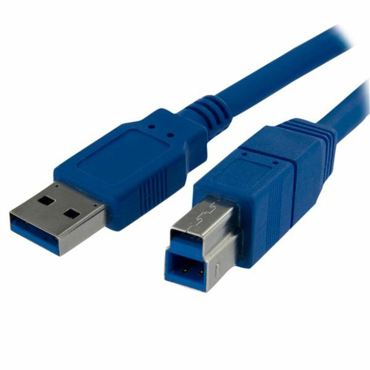 Startech USB A til USB B-kabel 1 m - USB 3.2, blå
