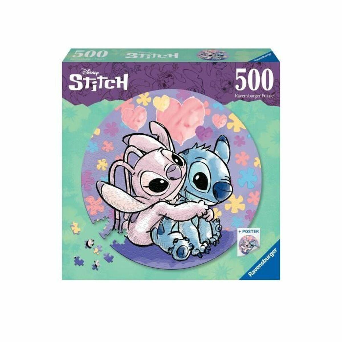 Ravensburger puslespil - Disney Stitch, 500 brikker