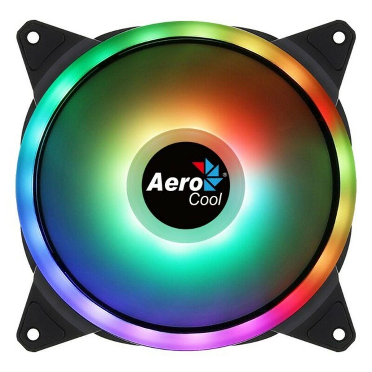 Aerocool DUO14 CPU-køler 14 cm RGB - 1000 rpm billede