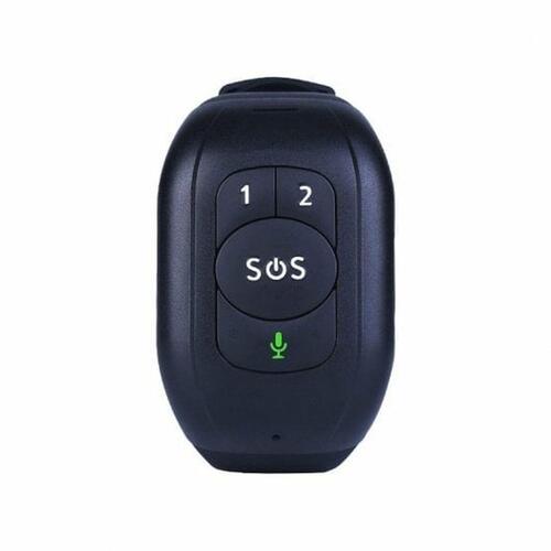 LEOTEC LESB01K smartwatch - sort smartband med 4G, GPS og SOS