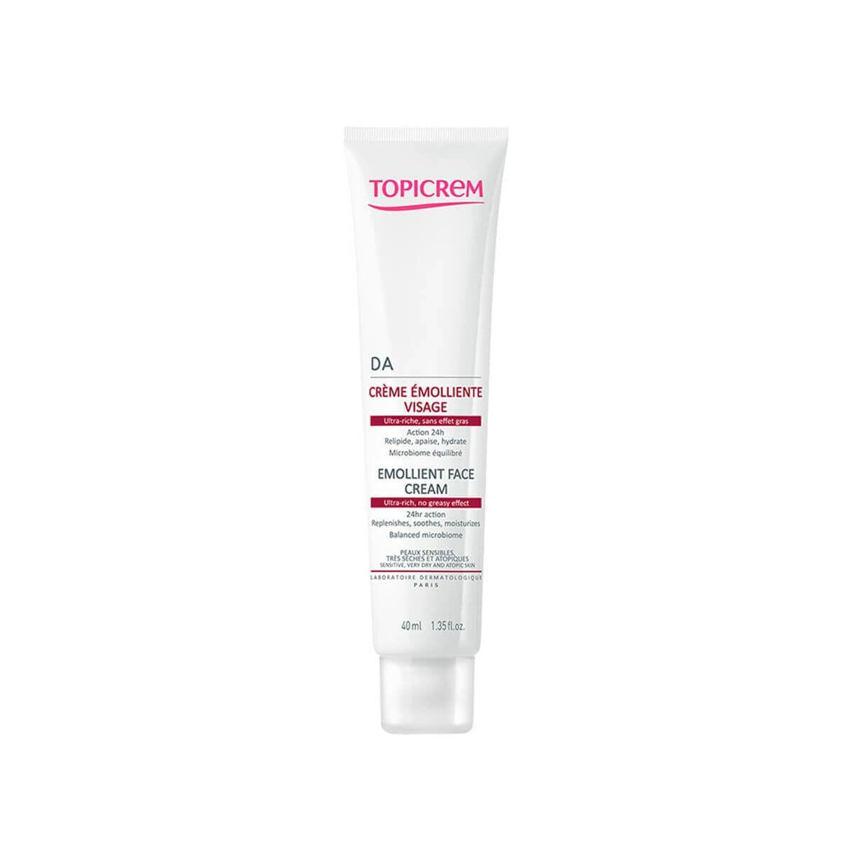 Topicrem Ansigtscreme Emollient Face 40 ml